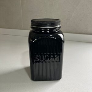 Frasco Azucar Full Negro