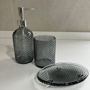 Set de Baño x3 Negro